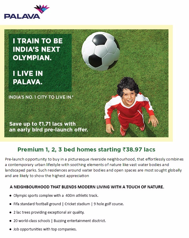 Book premium 1, 2 & 3 BHK starting @ 38.97 lacs with an early bird pre-launch offer & save 1.71 lacs at Lodha Palava City Update